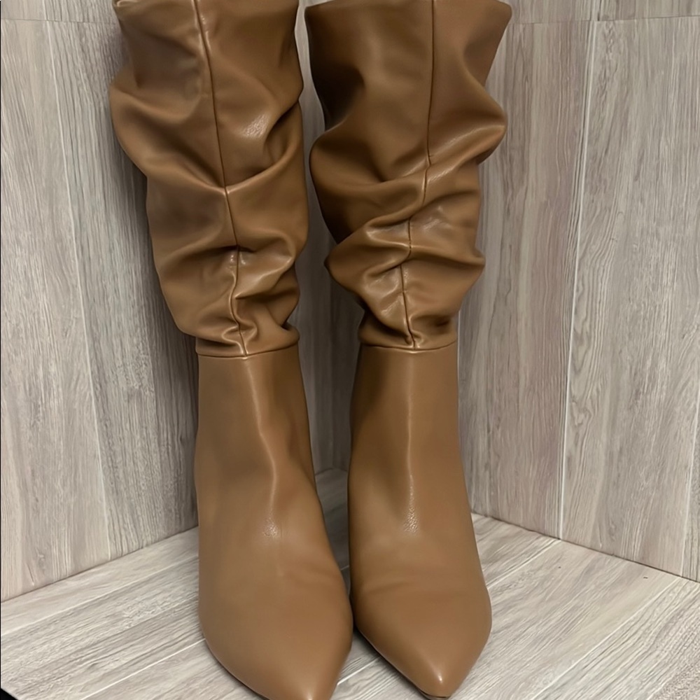 Dolce Vita Tan Heeled Boots